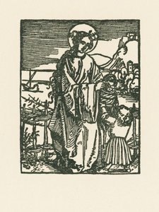 Den hellige Dorothea av Albrecht Dürer or Duerer