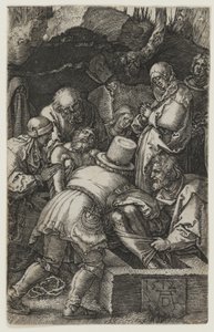 Kristi gravlegging av Albrecht Dürer