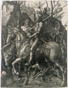 Ridderen, Døden og Djevelen av Albrecht Dürer