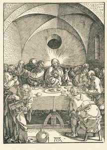 Den siste nattverd av Albrecht Dürer or Duerer