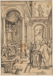 Presentasjonen av jomfruen i tempelet av Albrecht Dürer