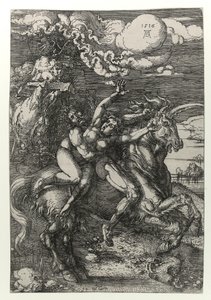 Bortføringen på enhjørningen av Albrecht Dürer