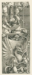 Triumfbuen for keiser Maximilian I av Albrecht Dürer or Duerer