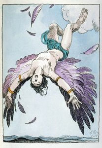 Ikaros#39; fall av Aleardo Terzi