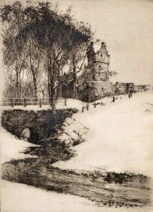Mains Castle (radering)