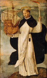 St Telmo (detalj fra Virgin of the Navigators)