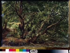 ""Elvens trær"" Maleri av Alexander Ivanov (1806-1858) 1837 Statens russiske museum, St. Petersburg av Aleksandr Andreevich Ivanov