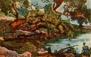 Lake Nemi, 1830-årene 1965.