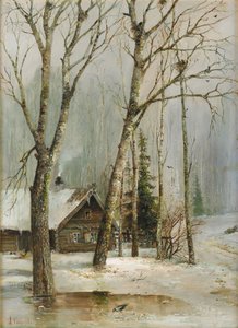 Hytte i skogen
