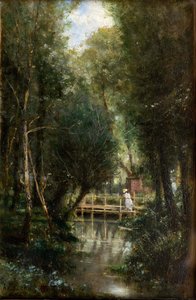 Veules (Seine-Maritime) av Bogolyubov, Alexei Petrovich (1824-1896)