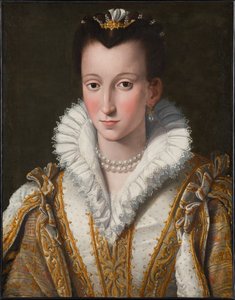 Portrett av Eleonora di Garzia di Toledo, kalt Dianora (?) av Alessandro Allori
