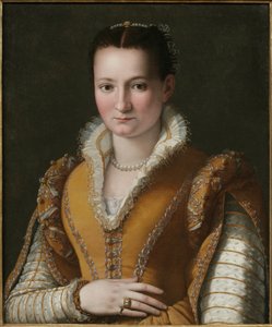 Portrett av en ung kvinne av Alessandro Allori