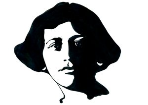 Portrett av Simone Weil (1909-1943), fransk filosof av Alessandro Lonati