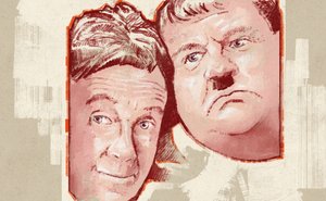Stan Laurel og Oliver Hardy (illustrasjon) av Alessandro Lonati
