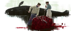 To hvaler, skjærer en hval av Alessandro Lonati