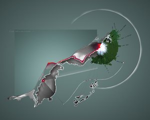 Ukraina angrepet av Russland, 2022 (illustrasjon) av Alessandro Lonati