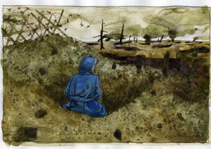Første verdenskrig: en hårete mann i skyttergraven av Alessandro Lonati