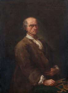 Portrett av Bartolomeo Ferracina 1692-1777, ca 1770.