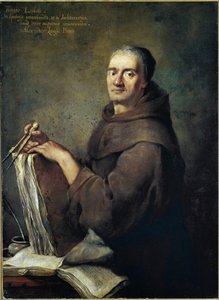 Portrett av arkitekturteoretikeren Carlo Lodoli (olje på lerret