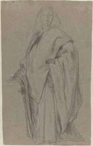 Portrett av en prokurator [verso] av Alessandro Longhi or Pietro Longhi