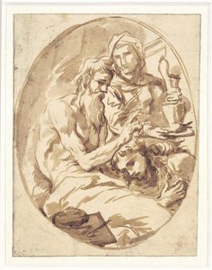 Isak velsigner Jakob av Alessandro Magnasco