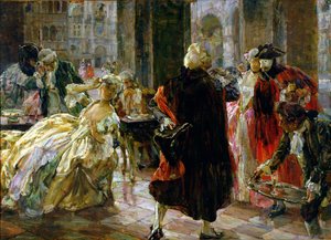 Cafe Florian på 1700-tallet