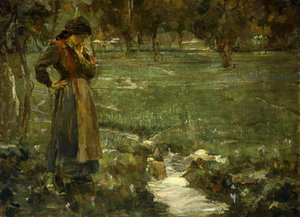 The Whispering Brook (olje på lerret)