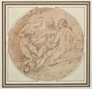 Lot og hans døtre av Alessandro Turchi