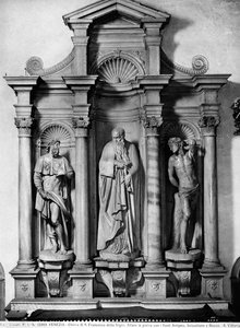 Alter, Montefeltro kapell (marmor)