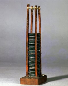 Haugen til Alessandro (Alexander) Volta. Museum for vitenskap og teknologi, Milano. av Alessandro Volta