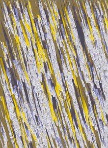 Regn, 2019, (blandet media) av Alex Caminker