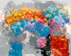 Rainbow, 2019, (blandet media) av Alex Caminker