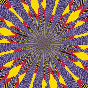 Sunflower, 2019, (blandet media) av Alex Caminker