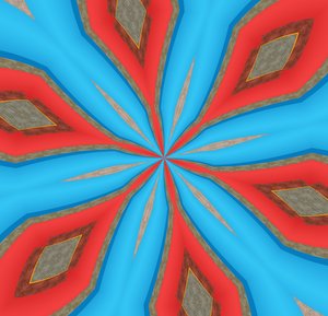 Swirl, 2019, (blandet media) av Alex Caminker