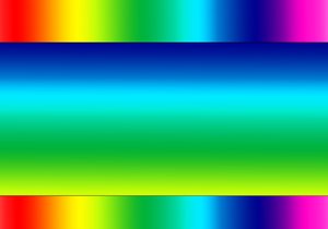 Uten tittel, 2018, (gradient) av Alex Caminker