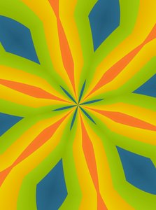 Uten tittel, 2019, (gradient) av Alex Caminker