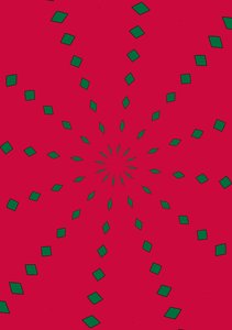 arabesk #16,2019,(blandet media) av Alex Caminker