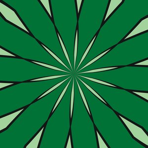 arabesk #28,2019,(blandet media) av Alex Caminker