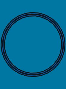 arabesk #31,2019,(blandet media) av Alex Caminker