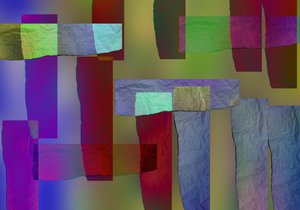 etude #20,(blandet media) av Alex Caminker