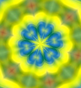 blomster;62,2019,()gradient) av Alex Caminker