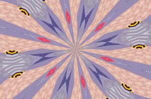 blomster;67,2019,(blandet media) av Alex Caminker