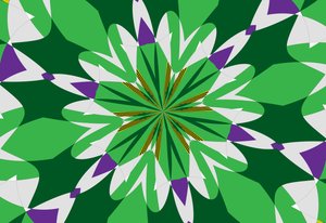blomster #25,2019,(blandet media) av Alex Caminker
