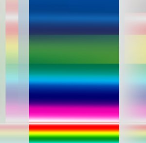 ramme, 2019, (gradient) av Alex Caminker