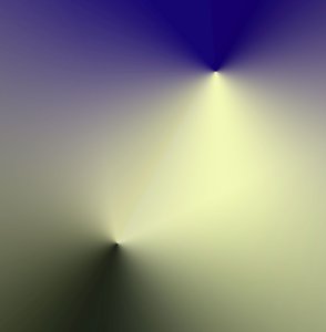 spøkelser, 2019, (gradient) av Alex Caminker