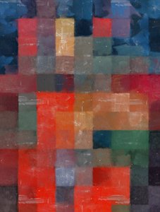 natur i geometrisk, 2017, av Alex Caminker