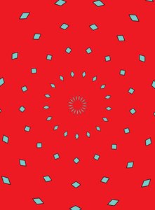 ornament #1,2019,(trykk) av Alex Caminker