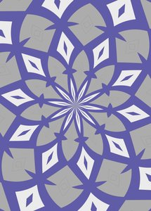 ornament #12,2019,(trykk) av Alex Caminker