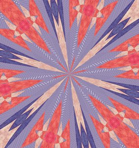 ornament #61,2019,(blandet media) av Alex Caminker