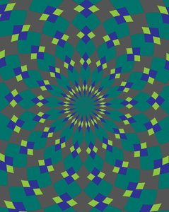 ornament #6,2019,(trykk) av Alex Caminker